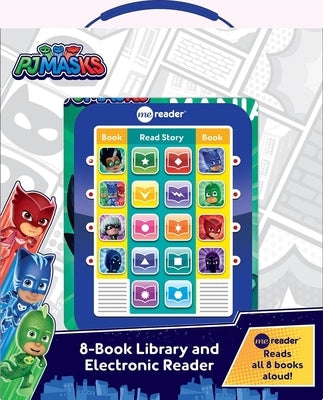 Pj Masks: Me Reader 8-Book Library and Electronic Reader Sound Book Set: Me Reader: Electronic Look & Find and Play-A-Sound Reader 8-Book Library [Wit by Pi Kids
