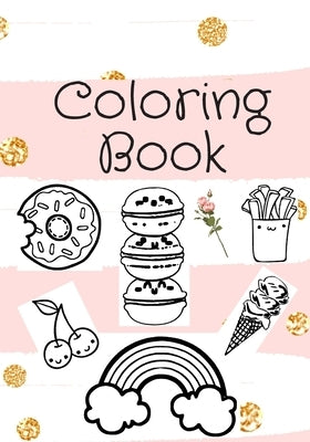 Coloring book: colouring book for girls, 40 colourings by Compagnie, Coloring