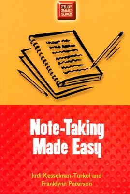 Note-Taking Made Easy by Kesselman-Turkel, Judi