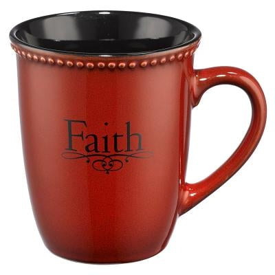 My Faith and Hope - Red Mug by 