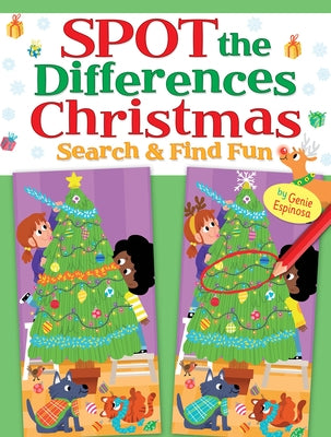 Spot the Differences Christmas: Search & Find Fun by Espinosa, Genie