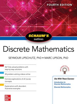Schaum's Outline of Discrete Mathematics, Fourth Edition by Lipschutz, Seymour