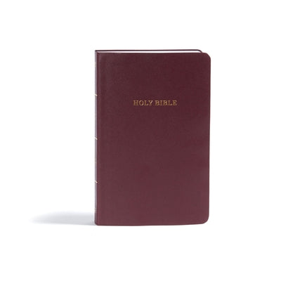 KJV Gift and Award Bible, Burgundy Imitation Leather by Holman Bible Staff