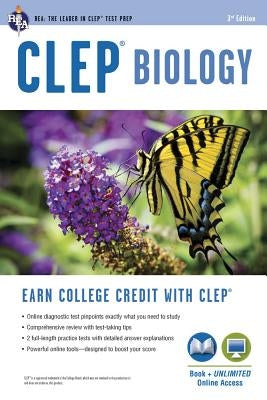 Clep(r) Biology Book + Online by Callihan, Laurie Ann