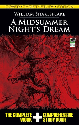 A Midsummer Night's Dream Thrift Study Edition by Shakespeare, William