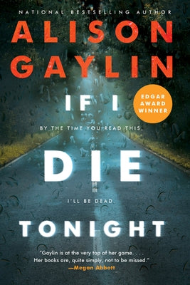 If I Die Tonight by Gaylin, Alison