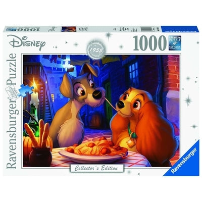 Disney Lady and the Tramp 1000 PC Puzzle by Ravensburger