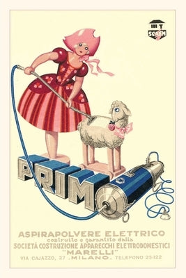 Vintage Journal Primo Vacuum Cleaner Advertisement by Found Image Press