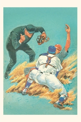 Vintage Journal Out at Home Plate by Found Image Press