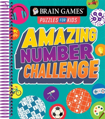 Brain Games Puzzles for Kids - Amazing Number Challenge by Publications International Ltd