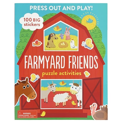 Farmyard Friends: Puzzle Activities Press Out and Play by Cottage Door Press