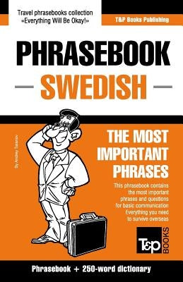 English-Swedish phrasebook and 250-word mini dictionary by Taranov, Andrey