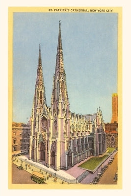 Vintage Journal St. Patrick's Cathedral, New York City by Found Image Press