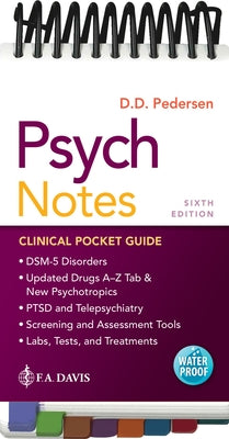 Psychnotes: Clinical Pocket Guide by Pedersen, Darlene D.