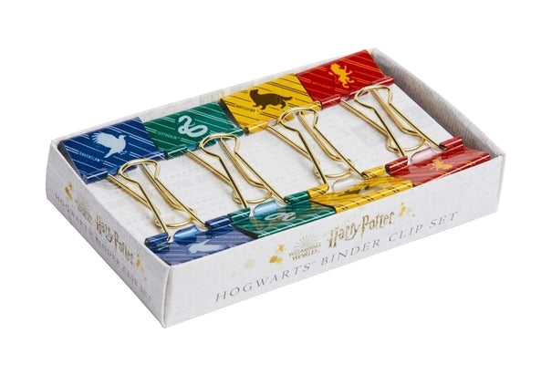 Harry Potter: Hogwarts Binder Clips (Set of 8) by Insight Editions