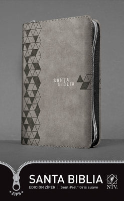 Santa Biblia Ntv, Edición Zíper, Gris Suave (Sentipiel) by Tyndale