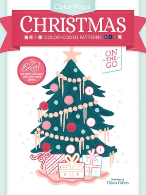 Colormaps Christmas: Color-Coded Patterns Adult Coloring Book by Gibbs, Olivia