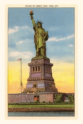 Vintage Journal Statue of Liberty, New York City by Found Image Press