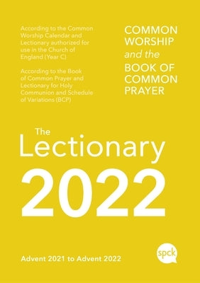 Common Worship Lectionary 2022 by 
