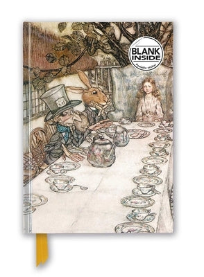 Arthur Rackham: Alice in Wonderland Tea Party (Foiled Blank Journal) by Flame Tree Studio