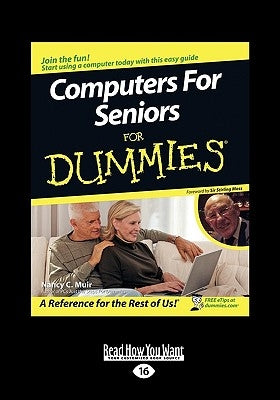 Computers for Seniors for Dummies (Easyread Large Edition) by Muir, Nancy