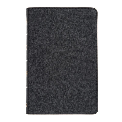 CSB Thinline Bible, Black Genuine Leather by Csb Bibles by Holman