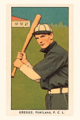 Vintage Journal Early Baseball Card, Greggs by Found Image Press