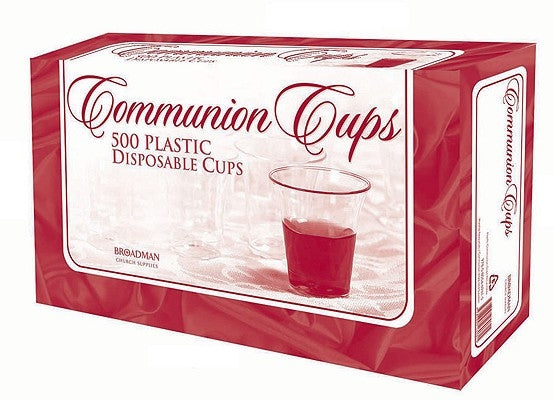 Communion Cups Plastic - 500 Count by Broadman Church Supplies Staff