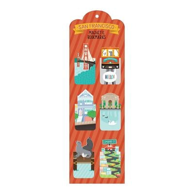San Francisco Magnetic Bookmarks by Galison