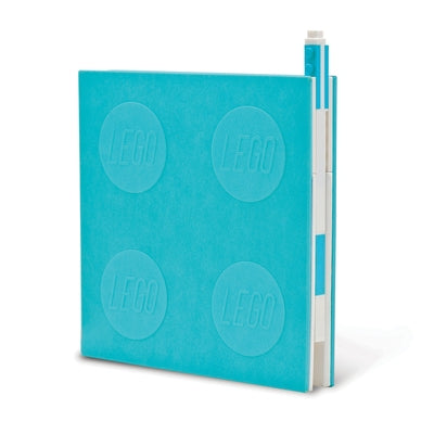 Lego 2.0 Locking Notebook with Gel Pen - Azur by Santoki