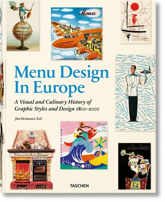 Menu Design in Europe by Heller, Steven