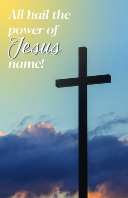 Jesus Name Bulletin (Pkg 100) General Worship by Broadman Church Supplies Staff