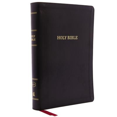 KJV, Deluxe Reference Bible, Giant Print, Imitation Leather, Black, Indexed, Red Letter Edition by Thomas Nelson