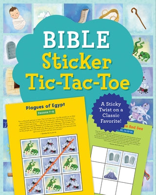 Bible Sticker Tic-Tac-Toe: A Sticky Twist on a Classic Favorite! by Compiled by Barbour Staff