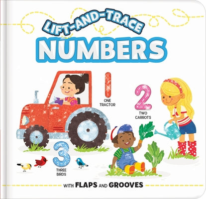 Lift-And-Trace: Numbers: With Flaps and Grooves by Paradis, Anne