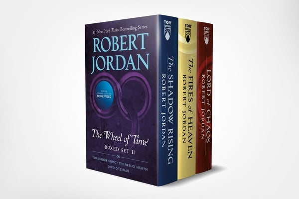 Wheel of Time Premium Boxed Set II: Books 4-6 (the Shadow Rising, the Fires of Heaven, Lord of Chaos) by Jordan, Robert