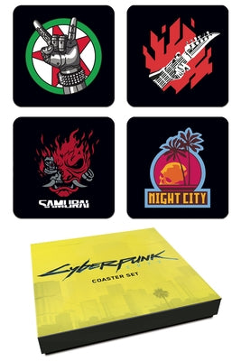 Cyberpunk 2077 Coaster Set by Dark Horse Deluxe