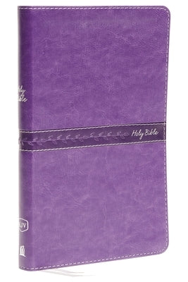 KJV, Thinline Bible, Standard Print, Imitation Leather, Purple, Red Letter Edition by Thomas Nelson