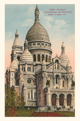 Vintage Journal Sacred Heart Basilica, Montmartre by Found Image Press