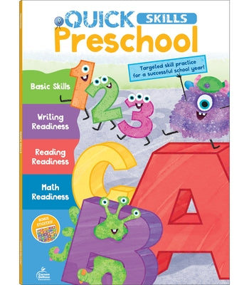 Quick Skills Preschool Workbook by Carson Dellosa Education