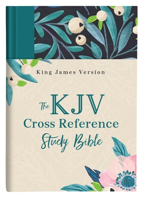 The KJV Cross Reference Study Bible--Turquoise Floral by Hudson, Christopher D.