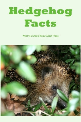 Hedgehog Facts: What You Should Know About These: Hedgehog Facts You Should Know by South, William