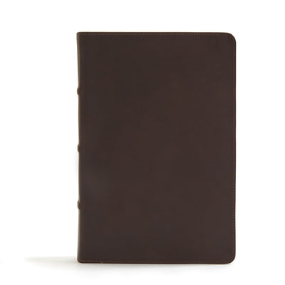 CSB Pastor's Bible, Brown Genuine Leather by Csb Bibles by Holman