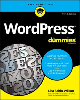 Wordpress for Dummies by Sabin-Wilson, Lisa