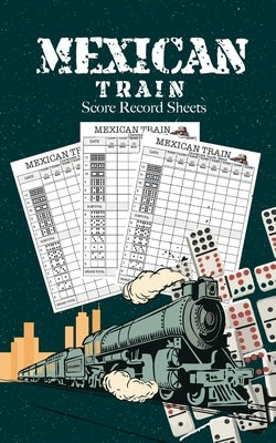 Mexican Train Score Record Sheets: Small size pads were great. Mexican Train Score Record Dominoes Scoring Game Record Level Keeper Book, size 5x8 inc by Publishing, Kingkp