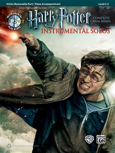 Harry Potter Instrumental Solos for Strings: Violin, Book & Online Audio/Software by Galliford, Bill