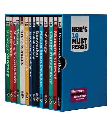 Hbr's 10 Must Reads Ultimate Boxed Set (14 Books) by Review, Harvard Business