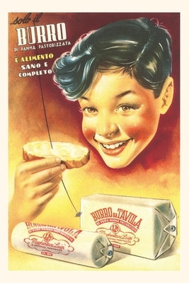 Vintage Journal Italian Butter Ad by Found Image Press