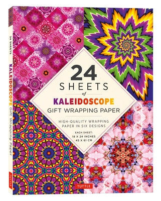 Kaleidoscope Gift Wrapping Paper - 24 Sheets: 18 X 24 (45 X 61 CM) Wrapping Paper by Tuttle Publishing