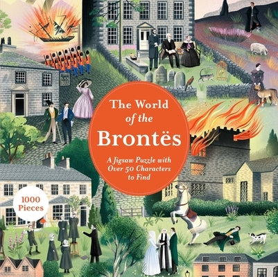 The World of the Brontës: A 1000-Piece Jigsaw Puzzle by Adams, Amber